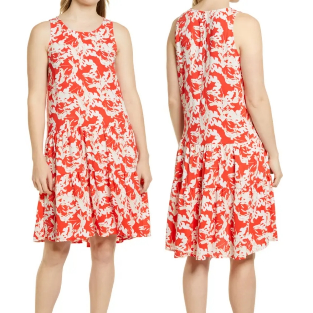 Caslon A-line Tiered Dress